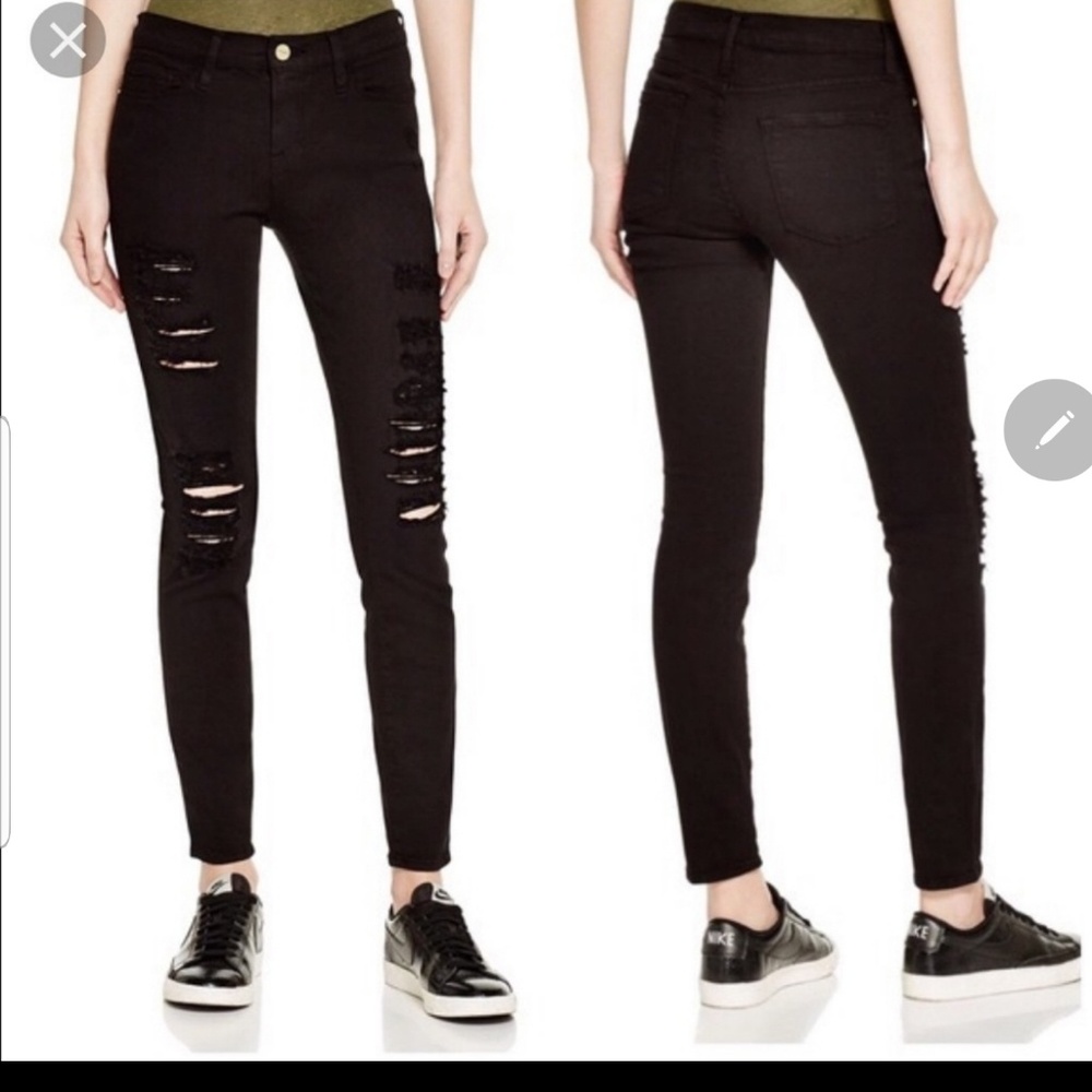 Frame Denim Skinny Jeans Size 26